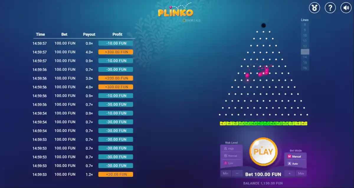 Plinko casino chile disfruta del juego y gana grandes premios 1Win Plinko